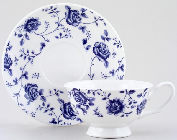 Teacup and Saucer Rose Chintz